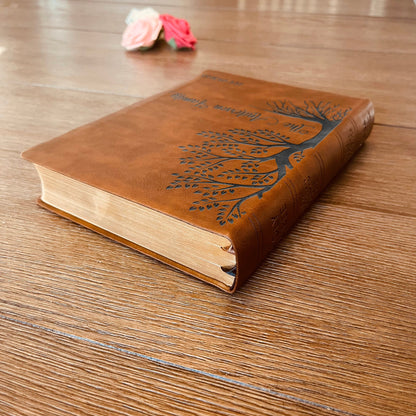 Personalized NASB Family Bible, NASB Custom Family Tree Bible, Wide Margin, Custom Engraved Bible for Wedding, Christian Gift, Wedding Gift - Religious Books - Aylev