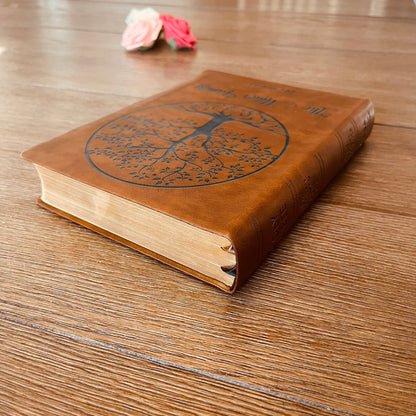 Personalized NASB Family Bible, NASB Custom Family Tree Bible, Wide Margin, Custom Engraved Bible for Wedding, Christian Gift, Wedding Gift - Religious Books - Aylev