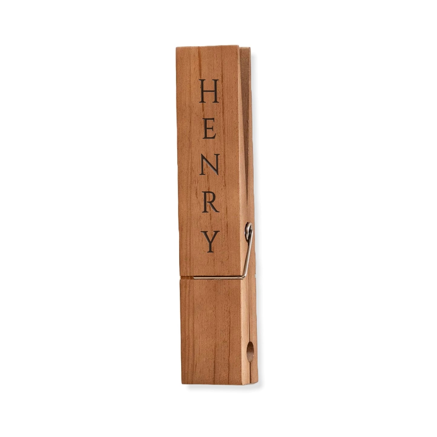 Personalized Jumbo Giant Clothespin Towel Holder, Rustic Farmhouse Wall Decor, 12" Large Clothespin for Bathroom & Laundry Room Accessories - Apparel & Accessories - Aylev