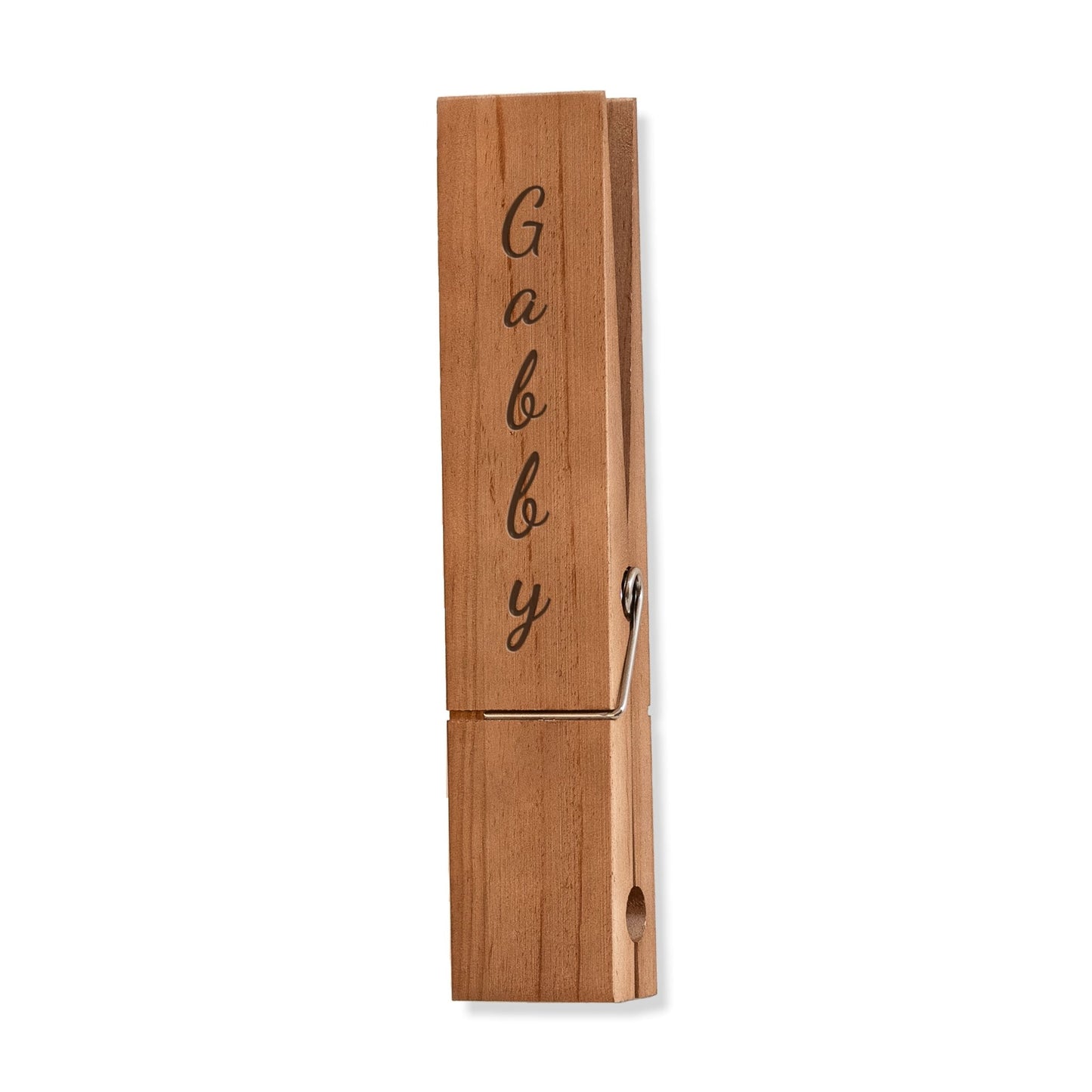 Personalized Jumbo Giant Clothespin Towel Holder, Rustic Farmhouse Wall Decor, 12" Large Clothespin for Bathroom & Laundry Room Accessories - Apparel & Accessories - Aylev