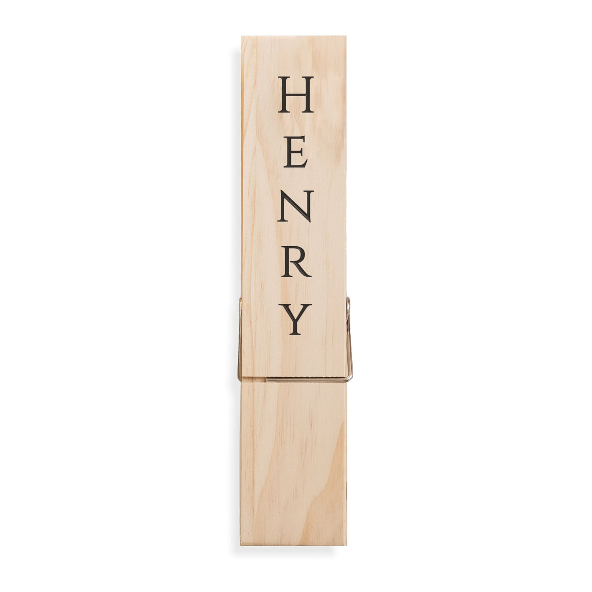 Personalized Jumbo Giant Clothespin Towel Holder, Rustic Farmhouse Wall Decor, 12" Large Clothespin for Bathroom & Laundry Room Accessories - Apparel & Accessories - Aylev