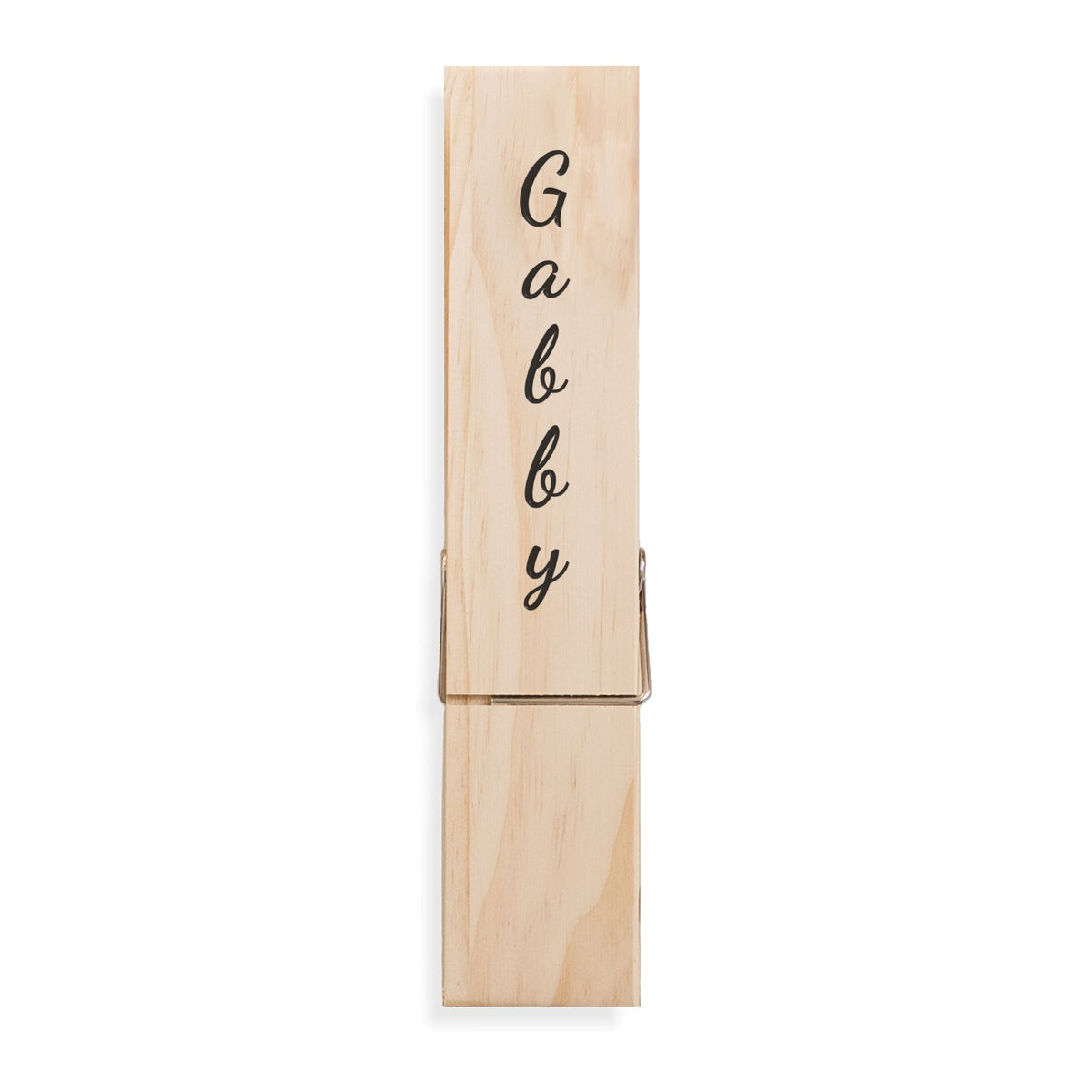 Personalized Jumbo Giant Clothespin Towel Holder, Rustic Farmhouse Wall Decor, 12" Large Clothespin for Bathroom & Laundry Room Accessories - Apparel & Accessories - Aylev