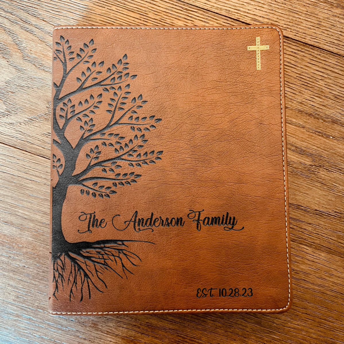 Personalized Family Bible, Custom NIV Family Tree Journaling Bible, Engraved Bible, Wedding Bible, Anniversary Gifts Family Bible for Wedding - Religious Books - Aylev