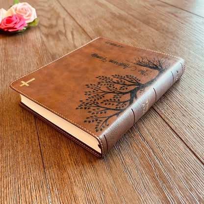 Personalized Family Bible, Custom NIV Family Tree Journaling Bible, Engraved Bible, Wedding Bible, Anniversary Gifts Family Bible for Wedding - Religious Books - Aylev