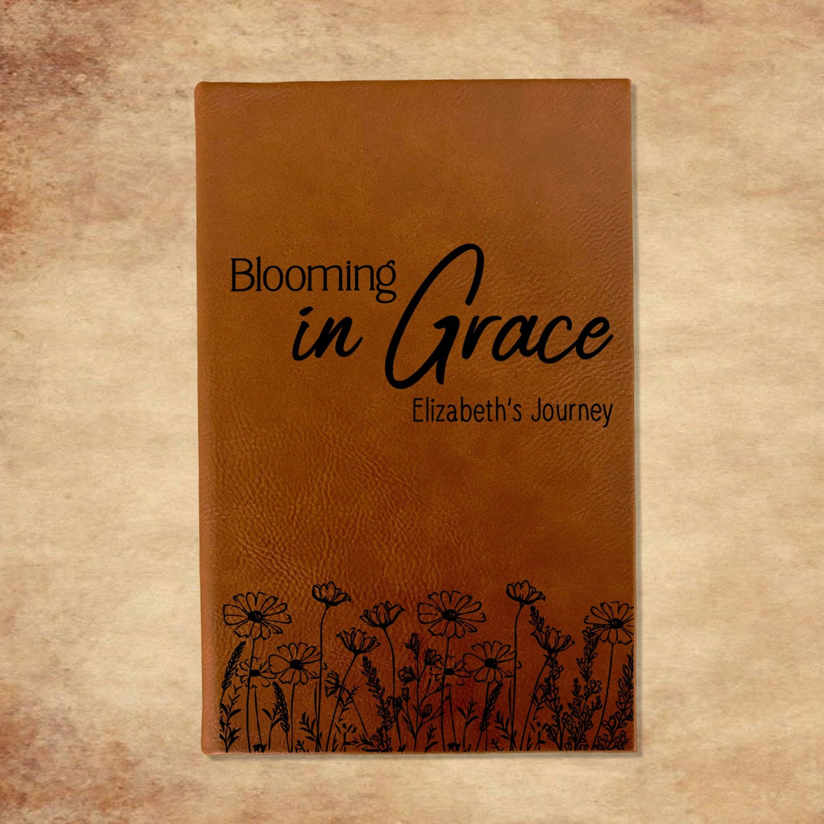 Personalized Christian Prayer Journal for Men & Women, Custom Engraved Name, Daily Devotional, Scripture Writing, Gratitude and Faith Gift - Religious Books - Aylev