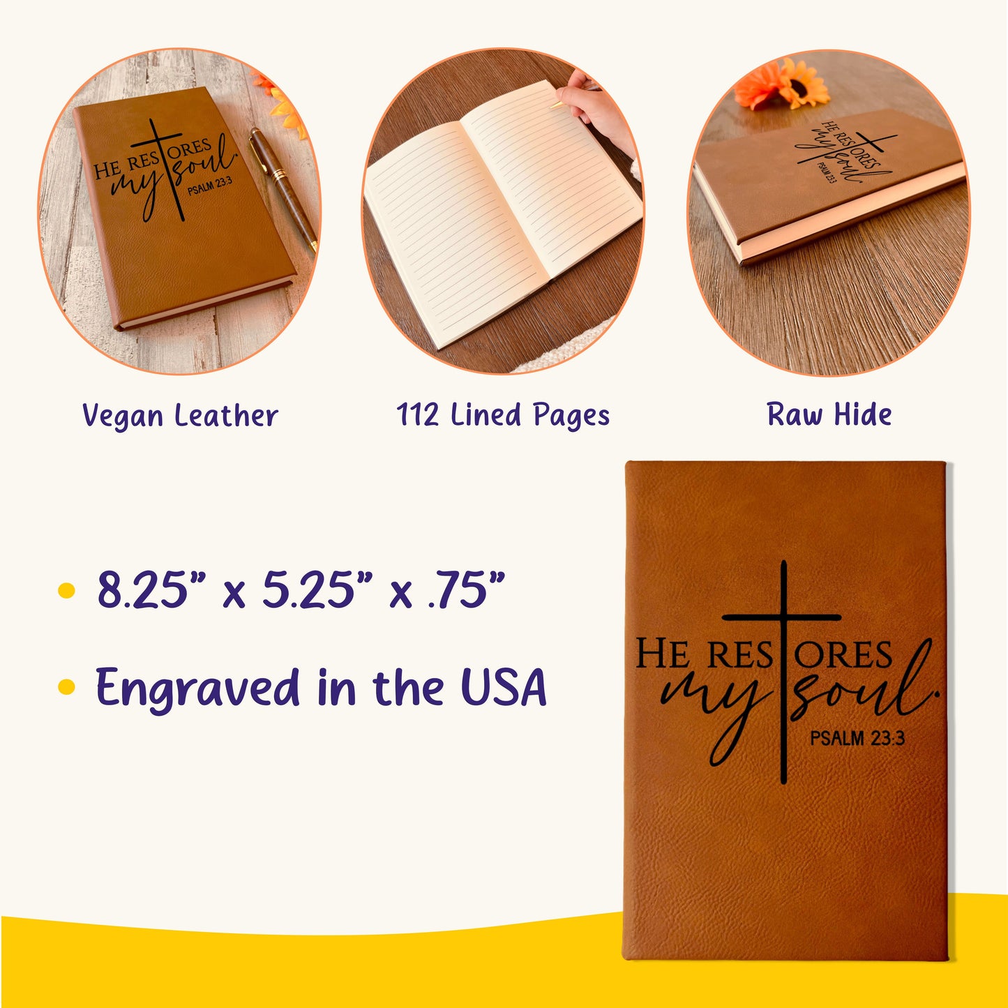 Personalized Christian Prayer Journal for Men & Women: Custom Design Cover, Daily Devotional, Scripture Writing, Gratitude and Faith Gift