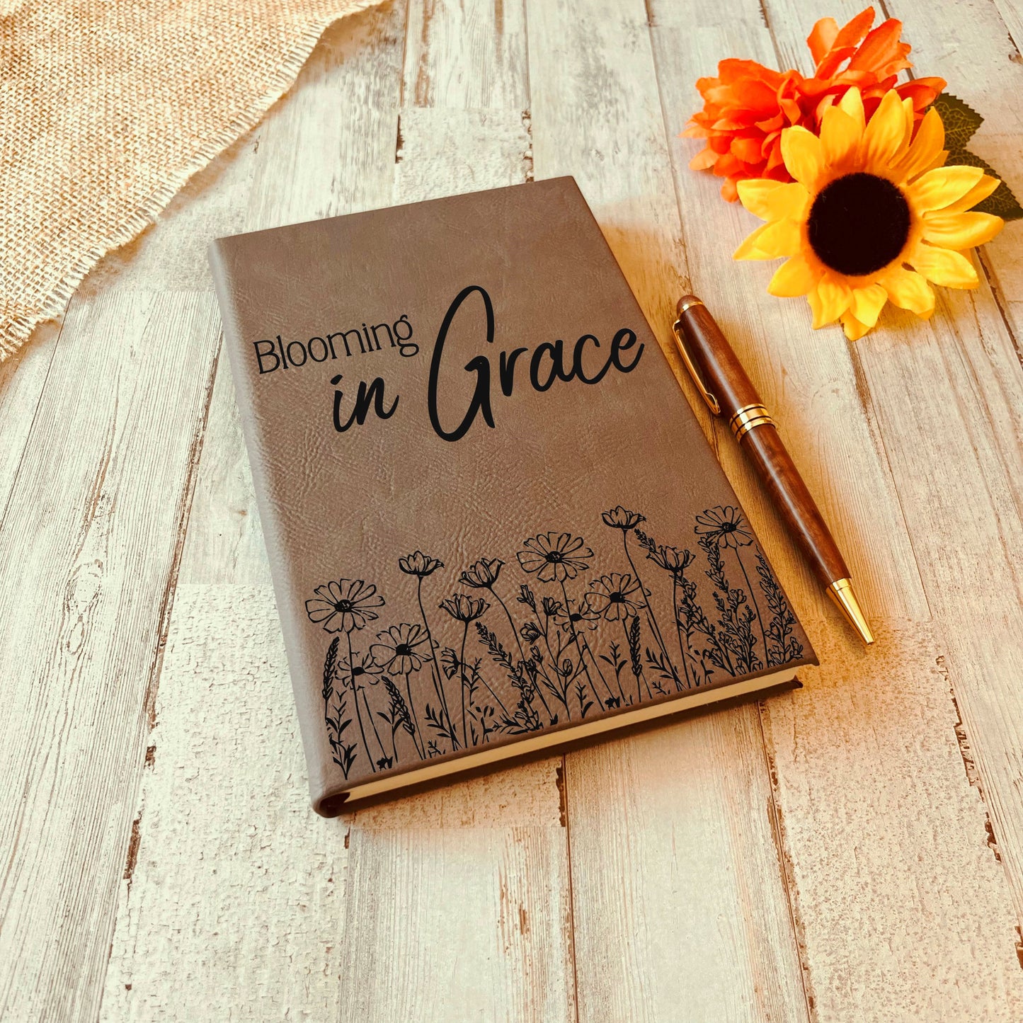 Personalized Christian Prayer Journal for Men & Women: Custom Design Cover, Daily Devotional, Scripture Writing, Gratitude and Faith Gift