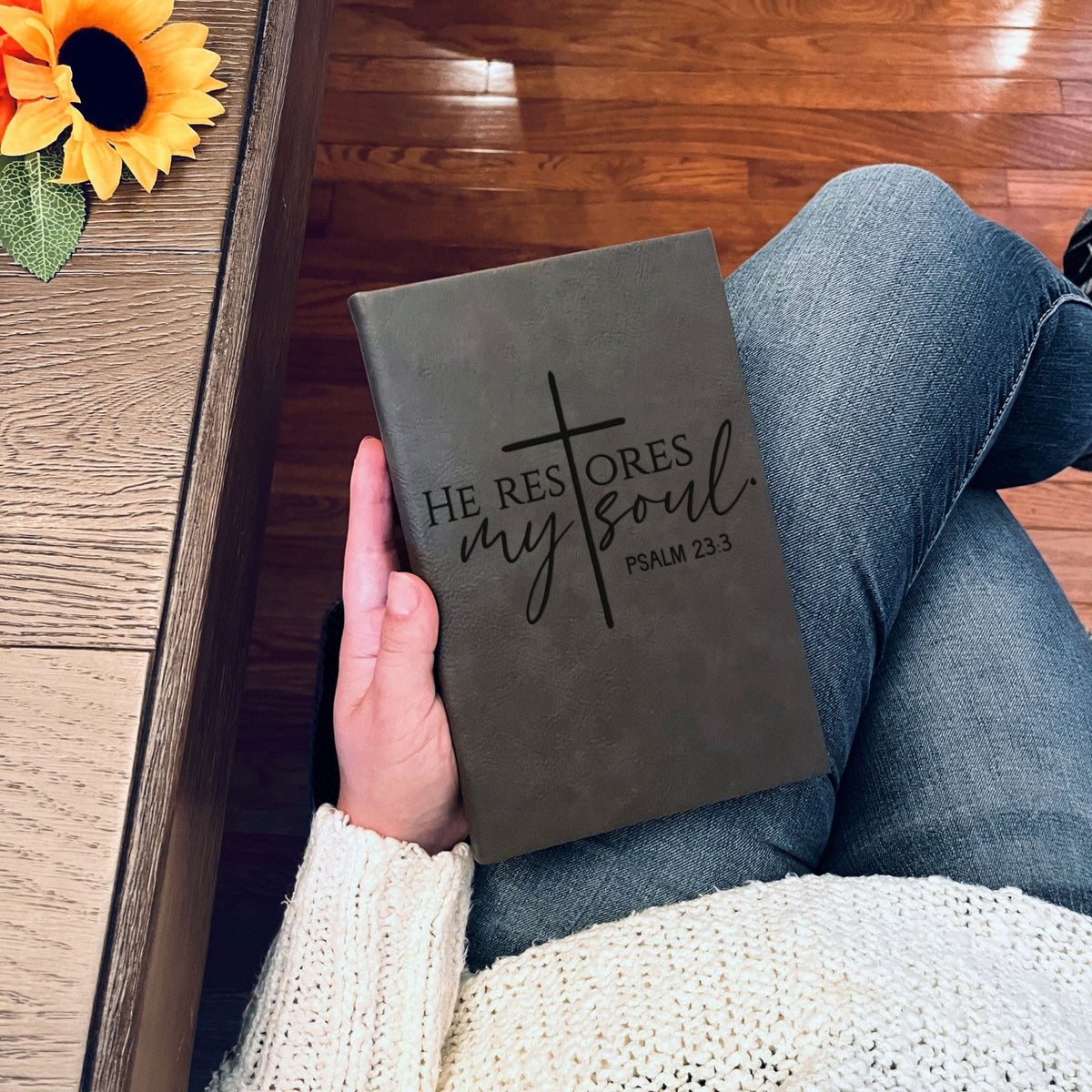 Personalized Christian Prayer Journal for Men & Women: Custom Design Cover, Daily Devotional, Scripture Writing, Gratitude and Faith Gift - Religious Books - Aylev