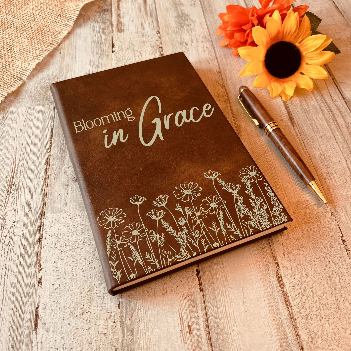 Personalized Christian Prayer Journal for Men & Women: Custom Design Cover, Daily Devotional, Scripture Writing, Gratitude and Faith Gift