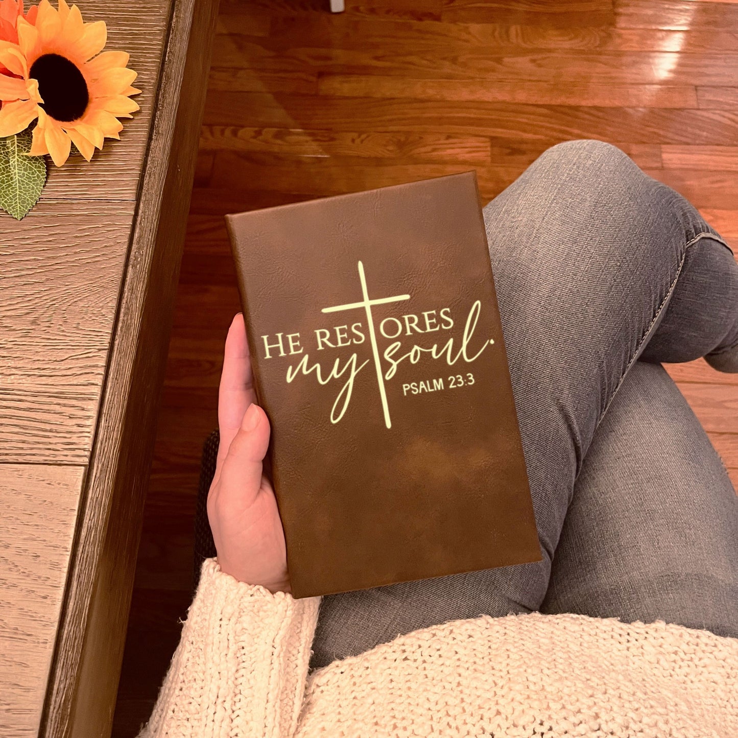 Personalized Christian Prayer Journal for Men & Women: Custom Design Cover, Daily Devotional, Scripture Writing, Gratitude and Faith Gift