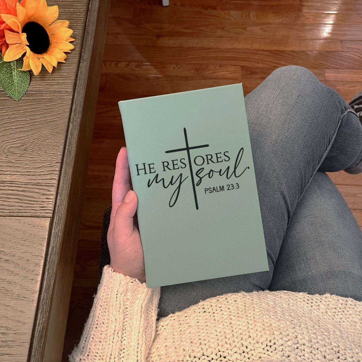 Personalized Christian Prayer Journal for Men & Women: Custom Design Cover, Daily Devotional, Scripture Writing, Gratitude and Faith Gift - Religious Books - Aylev