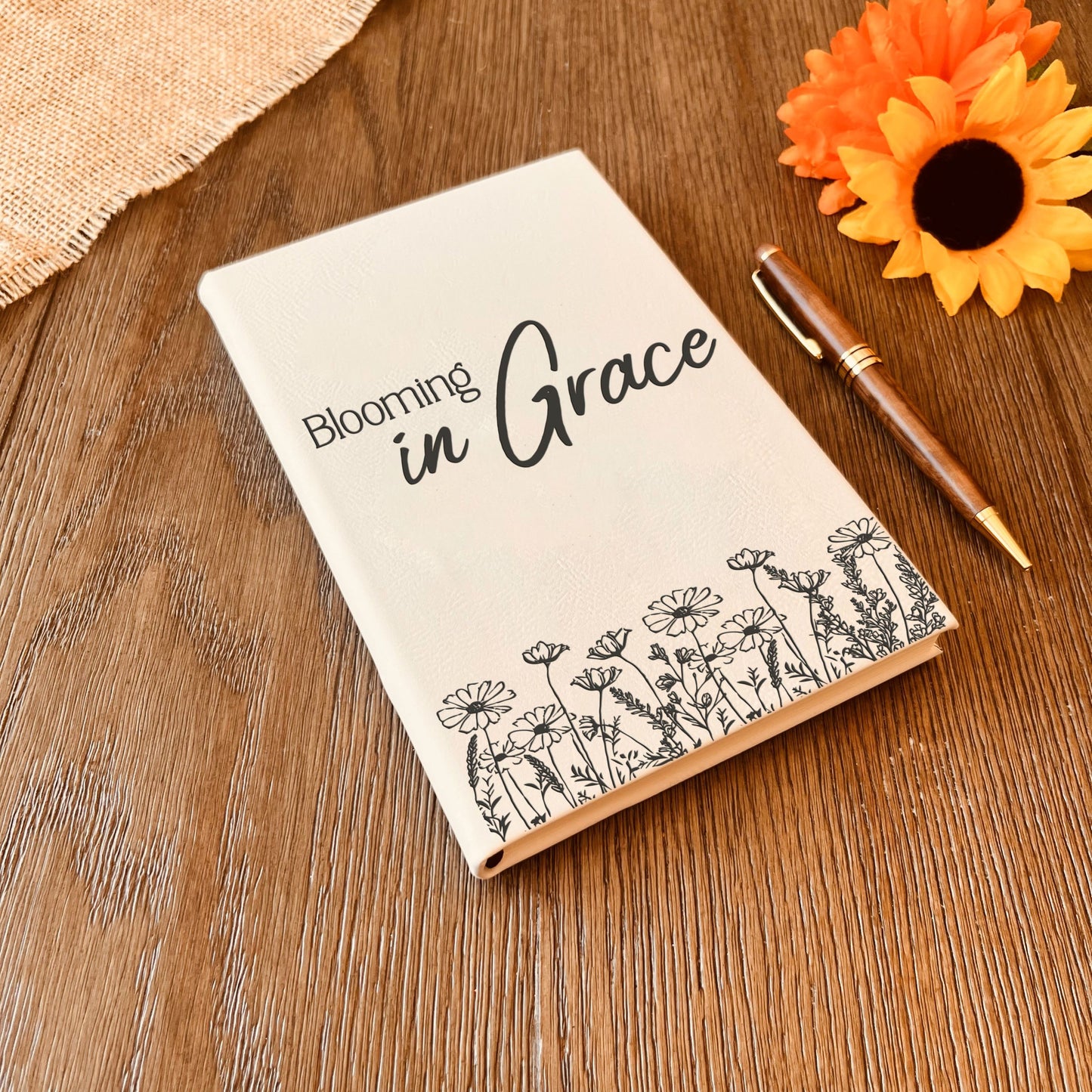 Personalized Christian Prayer Journal for Men & Women: Custom Design Cover, Daily Devotional, Scripture Writing, Gratitude and Faith Gift