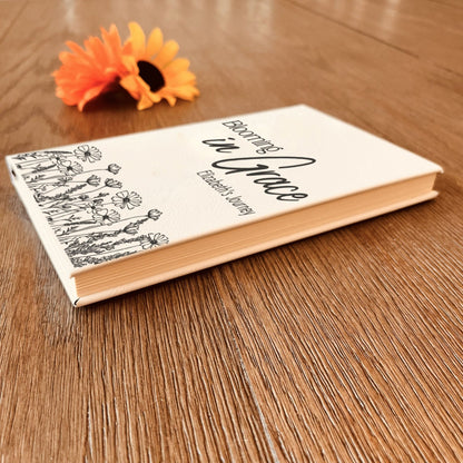Personalized Christian Prayer Journal for Men & Women, Custom Engraved Name, Daily Devotional, Scripture Writing, Gratitude and Faith Gift - Religious Books - Aylev