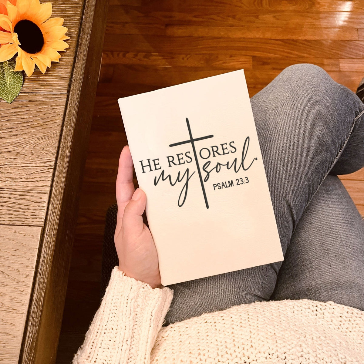 Personalized Christian Prayer Journal for Men & Women: Custom Design Cover, Daily Devotional, Scripture Writing, Gratitude and Faith Gift - Religious Books - Aylev