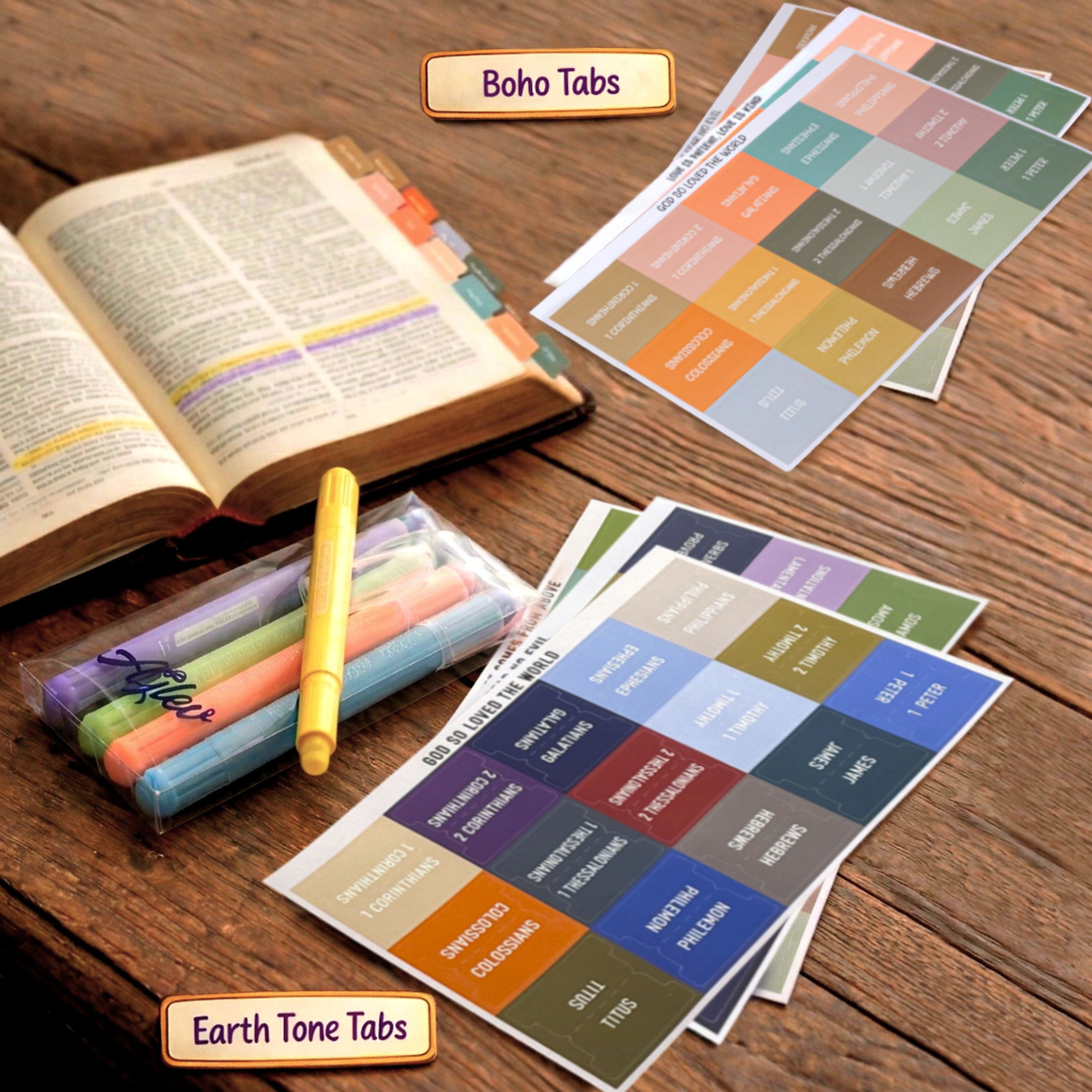 Personalized KJV Bible with Name Engraved, KJV Notetaking Large Print Bible, Custom Bible Name Engraved, King James Version, Christian Gifts