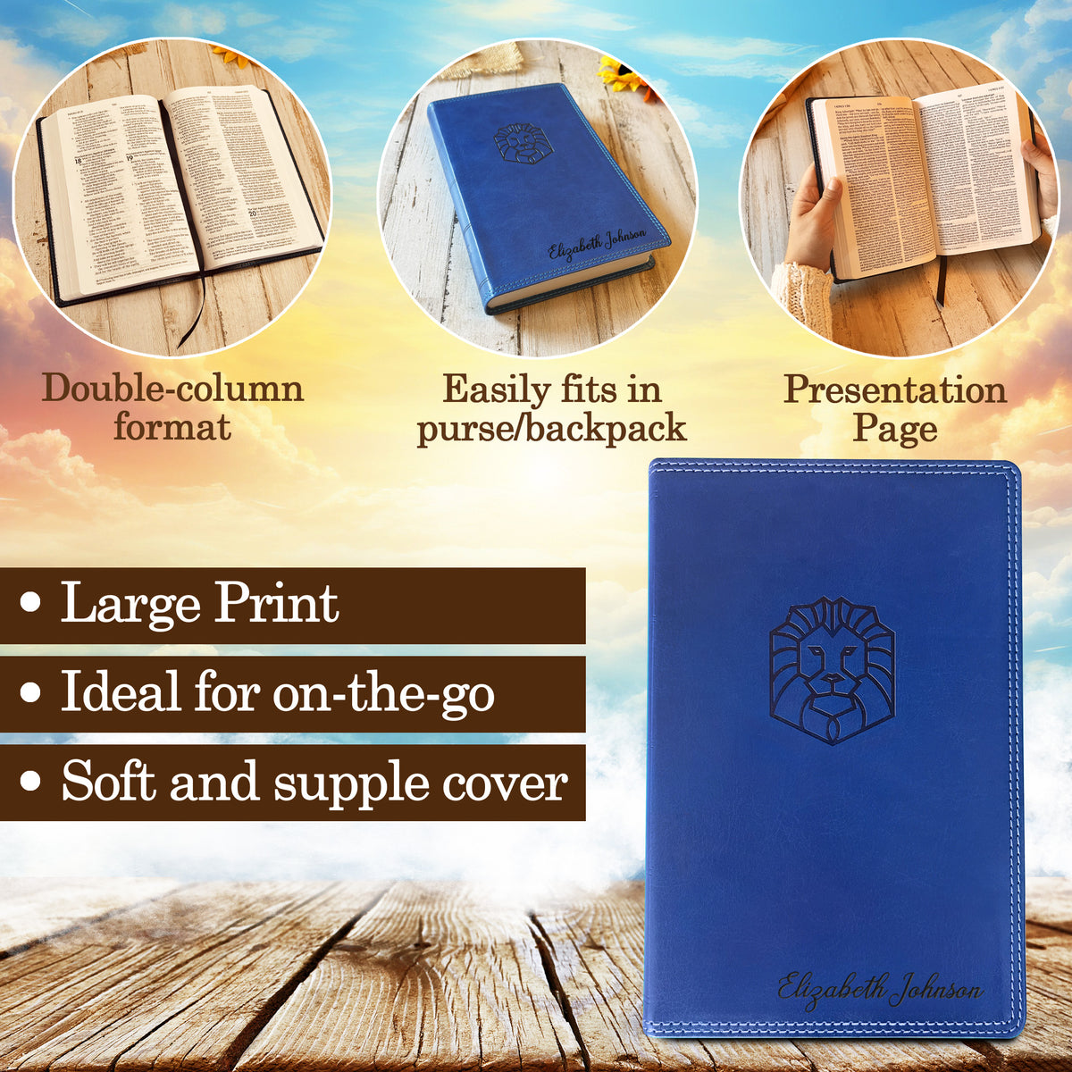 Custom Children's Bible with Name Engraved, NKJV Kids Bible, Custom Bible Name Engraved, New King James Version Bible for kids, Christian - Religious Books - Aylev