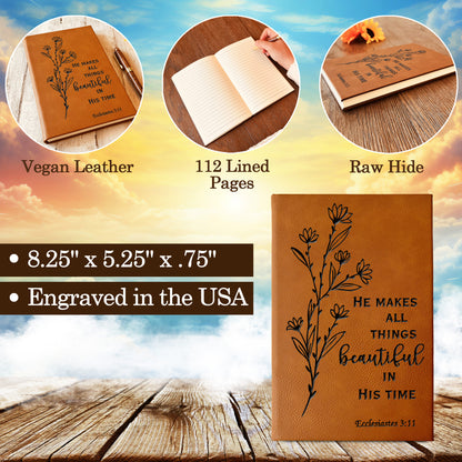 Custom Prayer Journal, Bible Study Journal, Daily Prayer Bible Journal, Prayer Journal for Women men, Bible Accessories Bible Study Supplies - Religious Books - Aylev