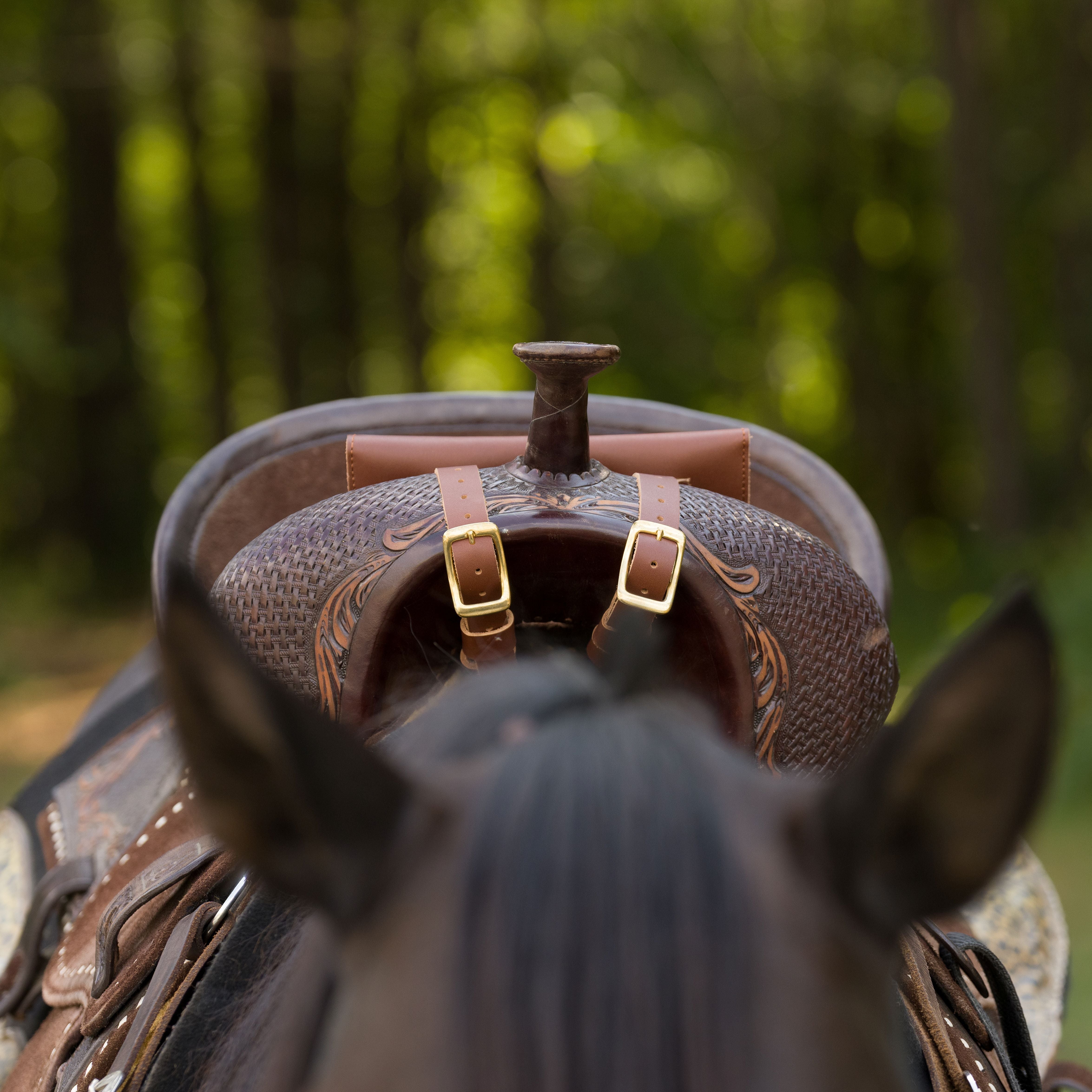 Genuine Leather Horse Saddle Bag, Real Leather Saddle Phone Holder, Horse Tack, Horse Gifts, Horse Gifts For Women Equestrian