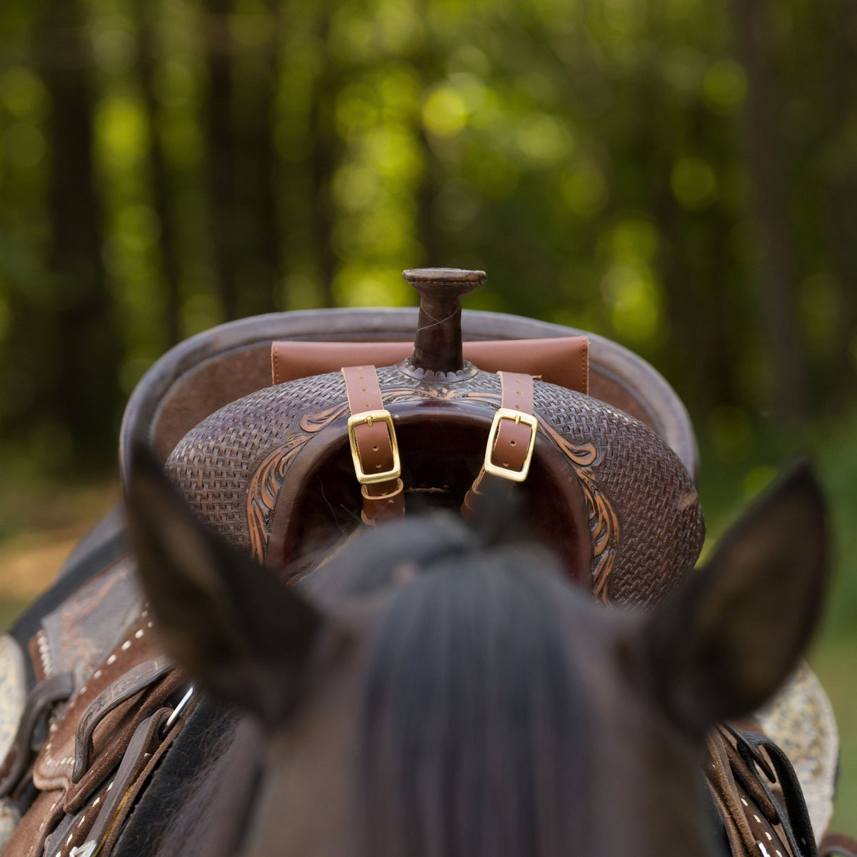 Genuine Leather Horse Saddle Bag, Real Leather Saddle Phone Holder, Horse Tack, Horse Gifts, Horse Gifts For Women Equestrian - Horse Tack Accessories - Aylev