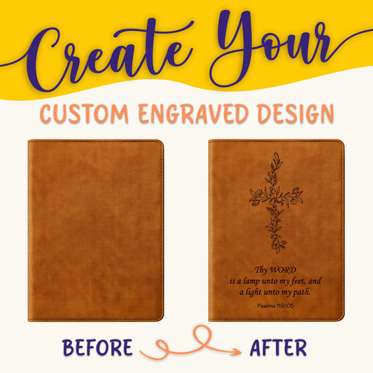 Personalized CSB Bible: Create Your Own Custom Engraved Design with a Designer, Large Print Wide-Margin Christian Standard Holy Bible