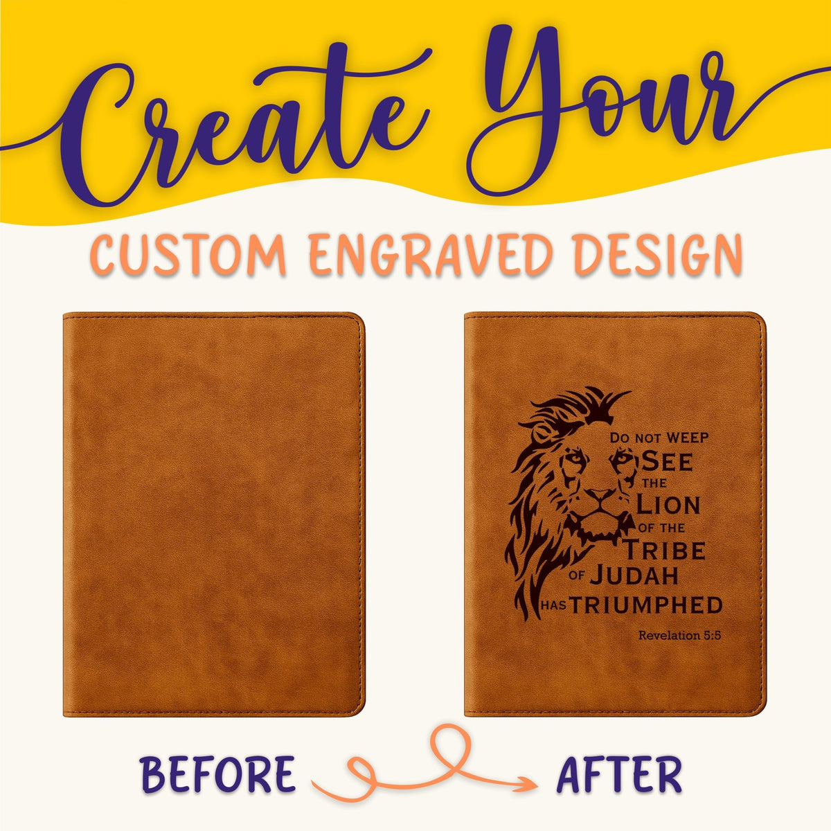 Personalized CSB Bible: Create Your Own Custom Engraved Design with a Designer, Large Print Wide - Margin Christian Standard Holy Bible - Religious Books - Aylev