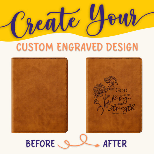 Personalized CSB Bible: Create Your Own Custom Engraved Design with a Designer, Large Print Wide-Margin Christian Standard Holy Bible