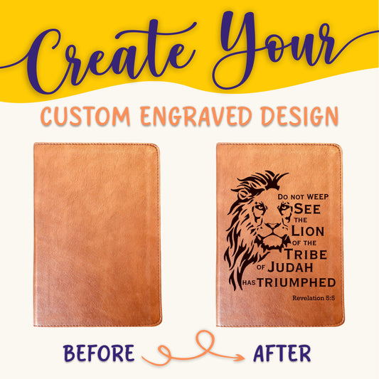 Personalized Bilingual ESV/RVR Bible: Create Your Own Custom Engraved Design with a Designer, Reina Valera 1960 English Standard Holy Bible - Aylev