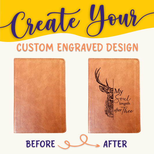 Personalized Bilingual ESV/RVR Bible: Create Your Own Custom Engraved Design with a Designer, Reina Valera 1960 English Standard Holy Bible - Aylev