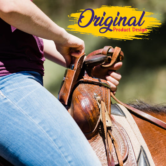 Horse Saddle Pommel Bag, Original Design, Saddle Phone Holder, Horse Tack, Horse Gifts For Women, Equestrian Gifts Horse Lover