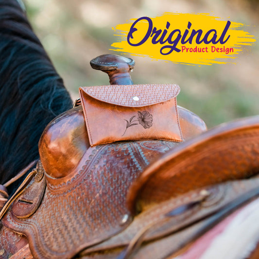 Custom Horse Saddle Bag, Original Design, Saddle Phone Holder, Horse Tack, Horse Gifts, Horse Stuff, Horse Gifts For Women Equestrian