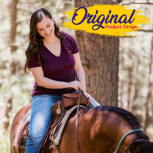 Custom Horse Saddle Bag, Original Design, Saddle Phone Holder, Horse Tack, Horse Gifts, Horse Stuff, Horse Gifts For Women Equestrian