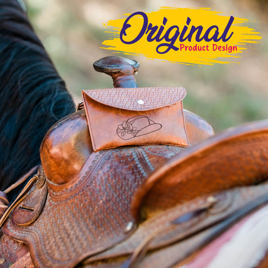 Custom Horse Saddle Bag, Original Design, Saddle Phone Holder, Horse Tack, Horse Gifts, Horse Stuff, Horse Gifts For Women Equestrian