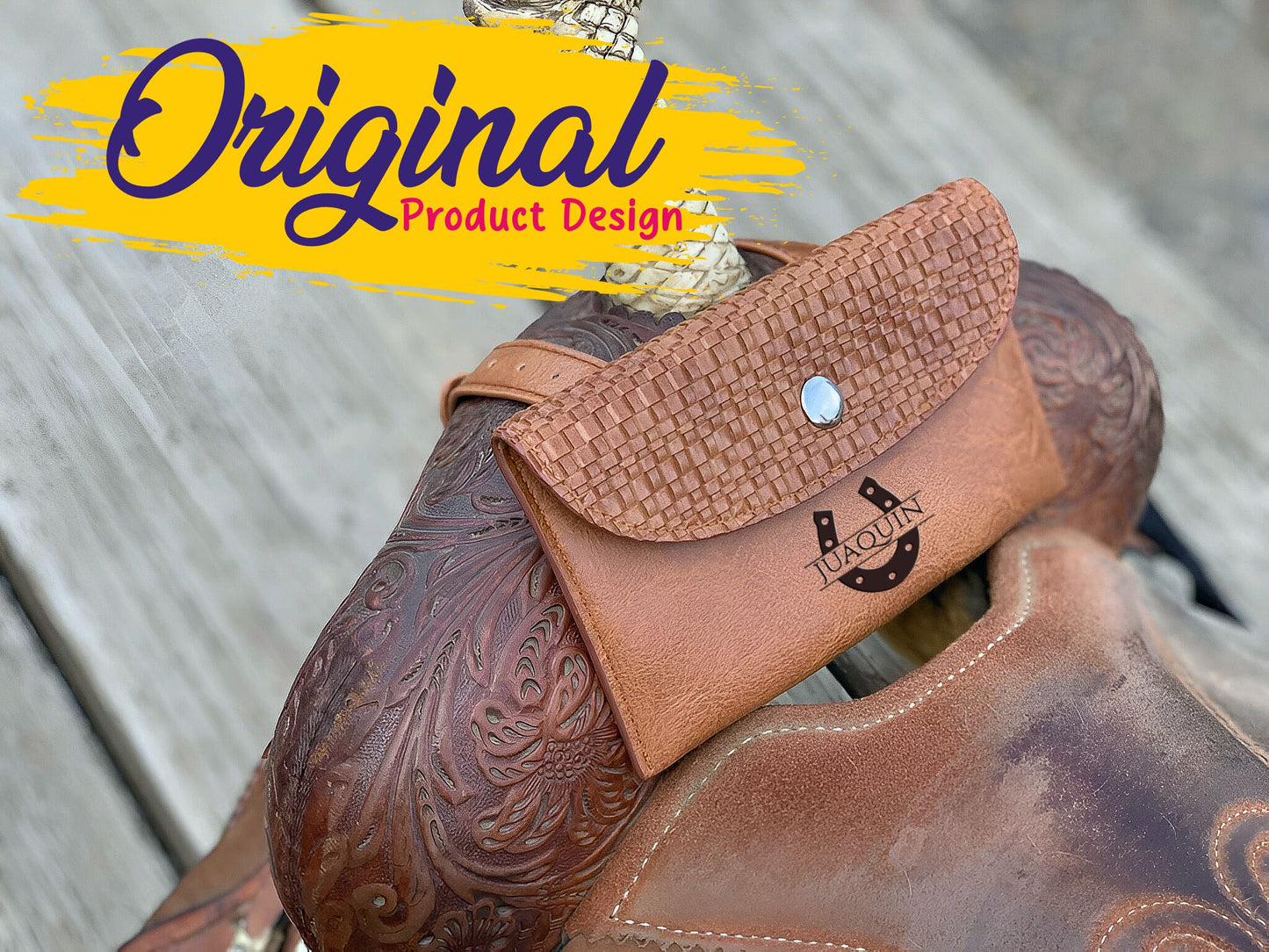 Personalized Horse Saddle Bag , Original Design, Saddle Phone Holder, Horse Tack, Horse Gifts, Horse Stuff, Horse Gifts For Women Equestrian