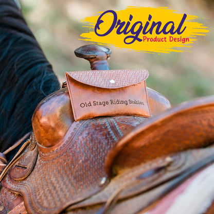 Personalized Horse Pommel Pouch, Original Design, Horse Saddle Bag, Horse Tack, Horse Gifts, Horse Stuff, Horse Gifts For Women Equestrian - Horse Tack Accessories - Aylev
