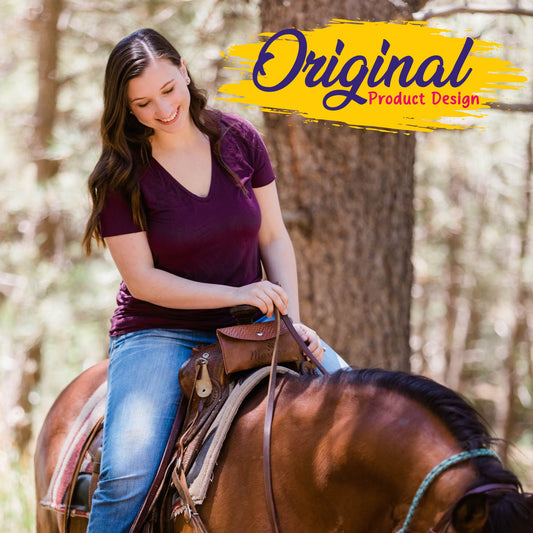 Personalized Horse Saddle Bag , Original Design, Saddle Phone Holder, Horse Tack, Horse Gifts, Horse Stuff, Horse Gifts For Women Equestrian