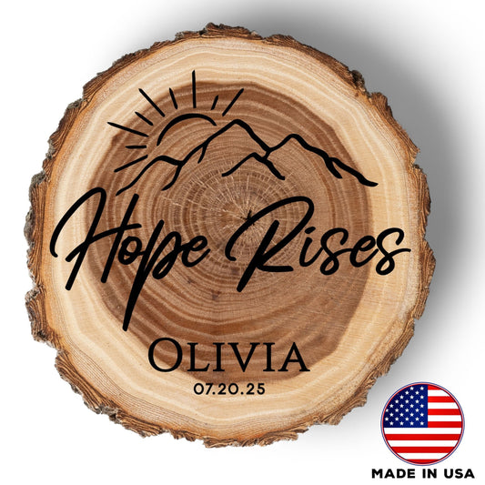 Personalized Wood Coaster Set, Create Your Own Custom Engraved Design with a Designer, Real Wood Coasters, Made in The USA, Keepsake Gift