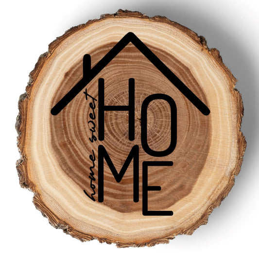 New Home Gift Coaster Set, Real Wood Coasters, Made in USA, Closing Gifts for Home Buyers, Personalized Wood Coaster Set, Housewarming Gift