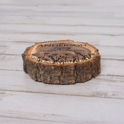 New Home Gift Coaster Set, Real Wood Coasters, Made in USA, Closing Gifts for Home Buyers, Personalized Wood Coaster Set, Housewarming Gift - Apparel & Accessories - Aylev