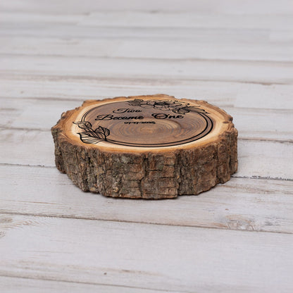Wedding Coaster Set, Real Wood Coasters, Made in The USA, Wedding Guest Coasters, Personalized Wood Coaster Set, Custom Wedding Coasters - Apparel & Accessories - Aylev