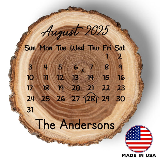 New Home Gift Coaster Set, Real Wood Coasters, Made in USA, Closing Gifts for Home Buyers, Personalized Wood Coaster Set, Housewarming Gift