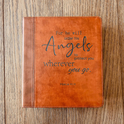 Personalized ESV Bible: Create Your Own Custom Engraved Design with a Designer, Double Column Journaling Study English Standard Holy Bible - Religious Books - Aylev