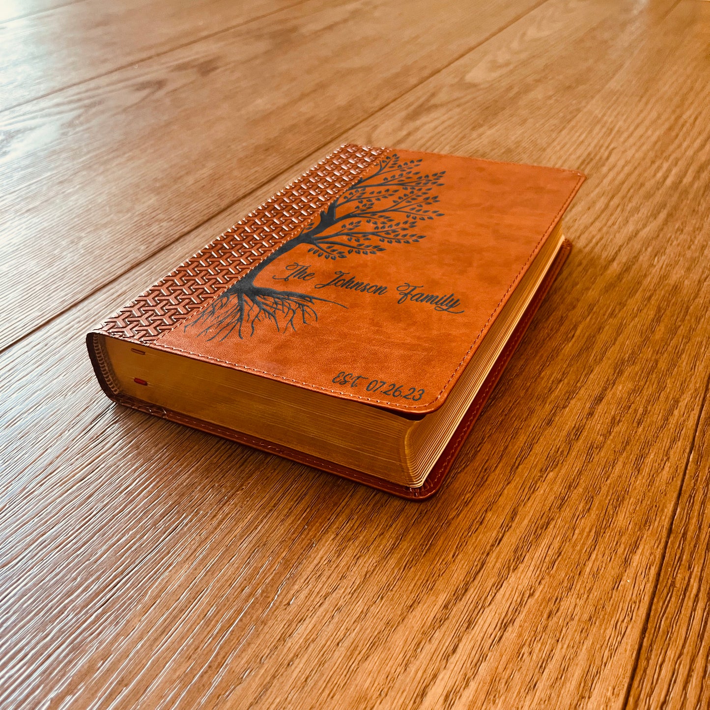 Personalized Family Bible | Custom KJV Family Tree Study Bible | Engraved Bible Wedding Bible Christian Gifts Family Bible for Wedding - Aylev
