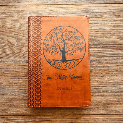 Personalized Family Bible, Custom KJV Family Tree Study Bible, Engraved Bible, Wedding Bible, Christian Gifts, Family Bible for Wedding - Religious Books - Aylev