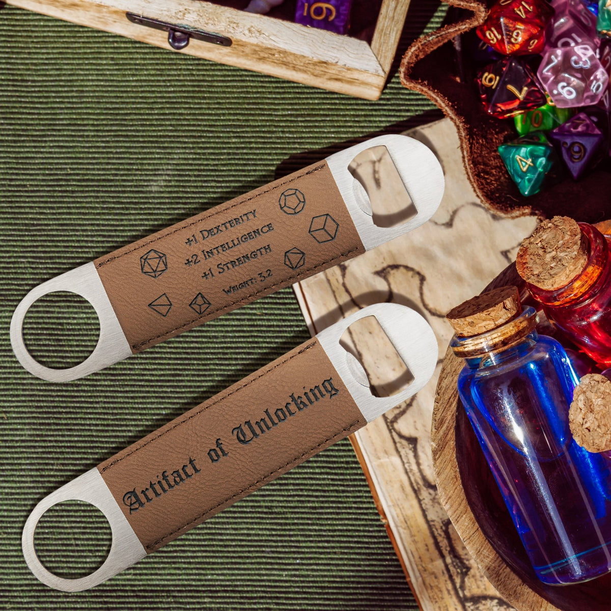 Dungeons and Dragons Artifact of Unlocking Bottle Opener, DnD Gifts Men, DnD Accessories, Dungeon Master Gifts, DnD Stuff, D&D Gifts - Apparel & Accessories - Aylev