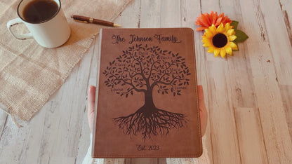 Personalized Family Bible, Custom KJV Family Tree Wide Margin Bible, Engraved Bible, Wedding Bible, Christian Gifts, Family Bible for Wedding