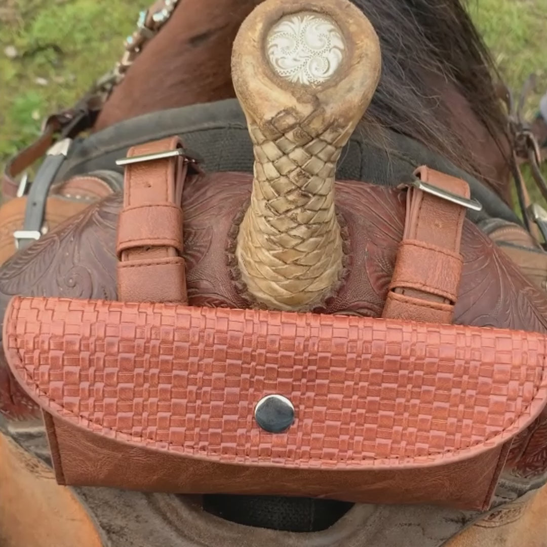 Custom Horse Saddle Bag, Original Design, Saddle Phone Holder, Horse Tack, Horse Gifts, Horse Stuff, Horse Gifts For Women Equestrian