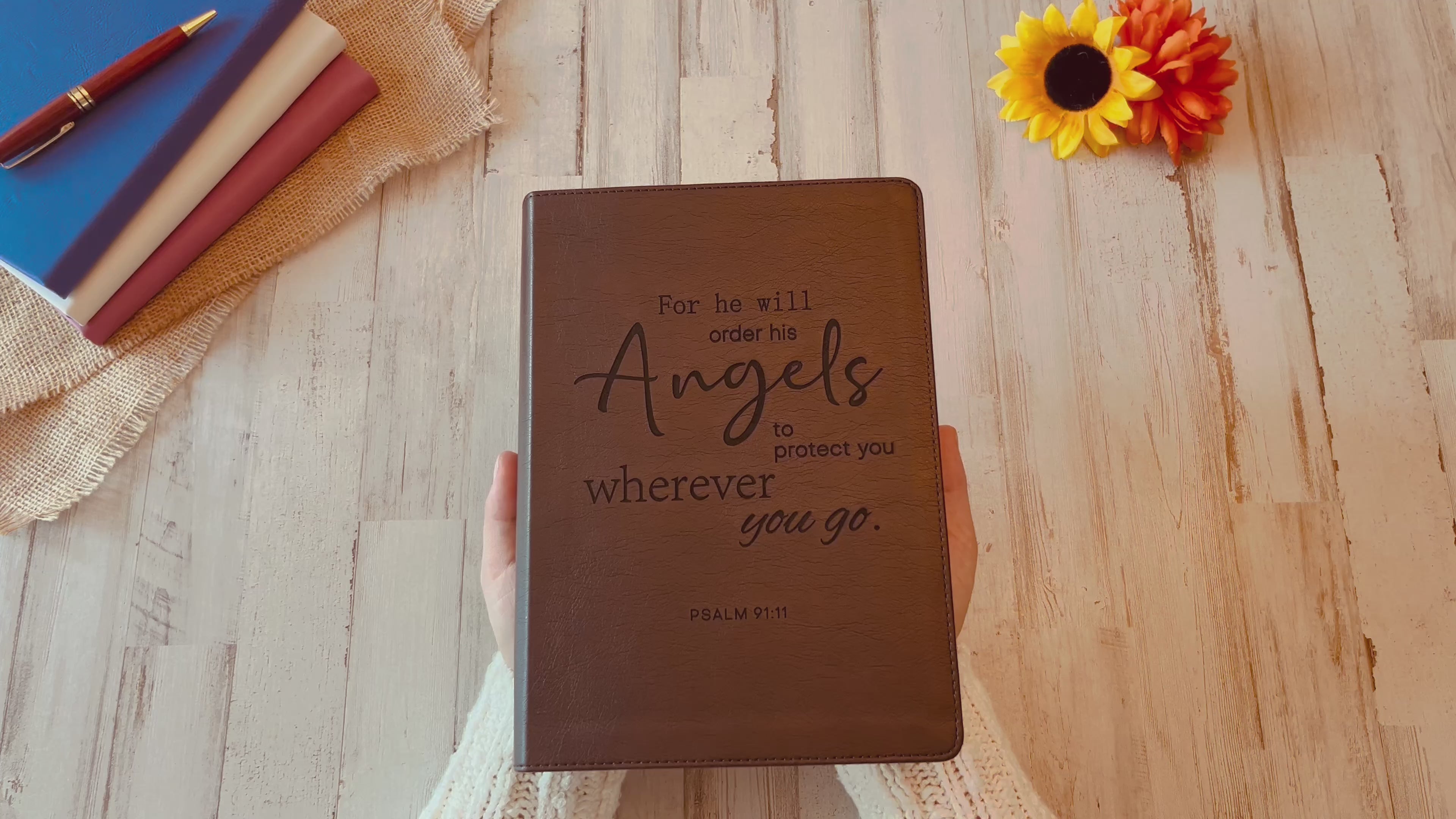 Personalized ESV Bible: Create Your Own Custom Engraved Design with a Designer, Large Print Journaling English Standard Holy Bible