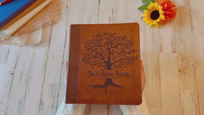 Personalized Family Bible, Custom ESV Family Tree Study Bible, Engraved Bible, Wedding Bible, Christian Gifts, Family Bible for Wedding