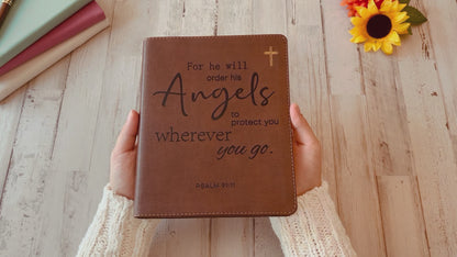 Custom NIV Journaling Bible, NIV Journaling Bible, Custom Engraved New International Version, Christian Gifts, Baptism Gifts, NIV Bible Women Men