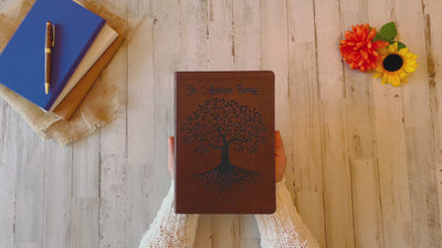 Personalized Family Bible | Custom ESV Family Bible | Engraved Family Bible Wedding Bible Christian Gifts Family Tree Bible for Wedding